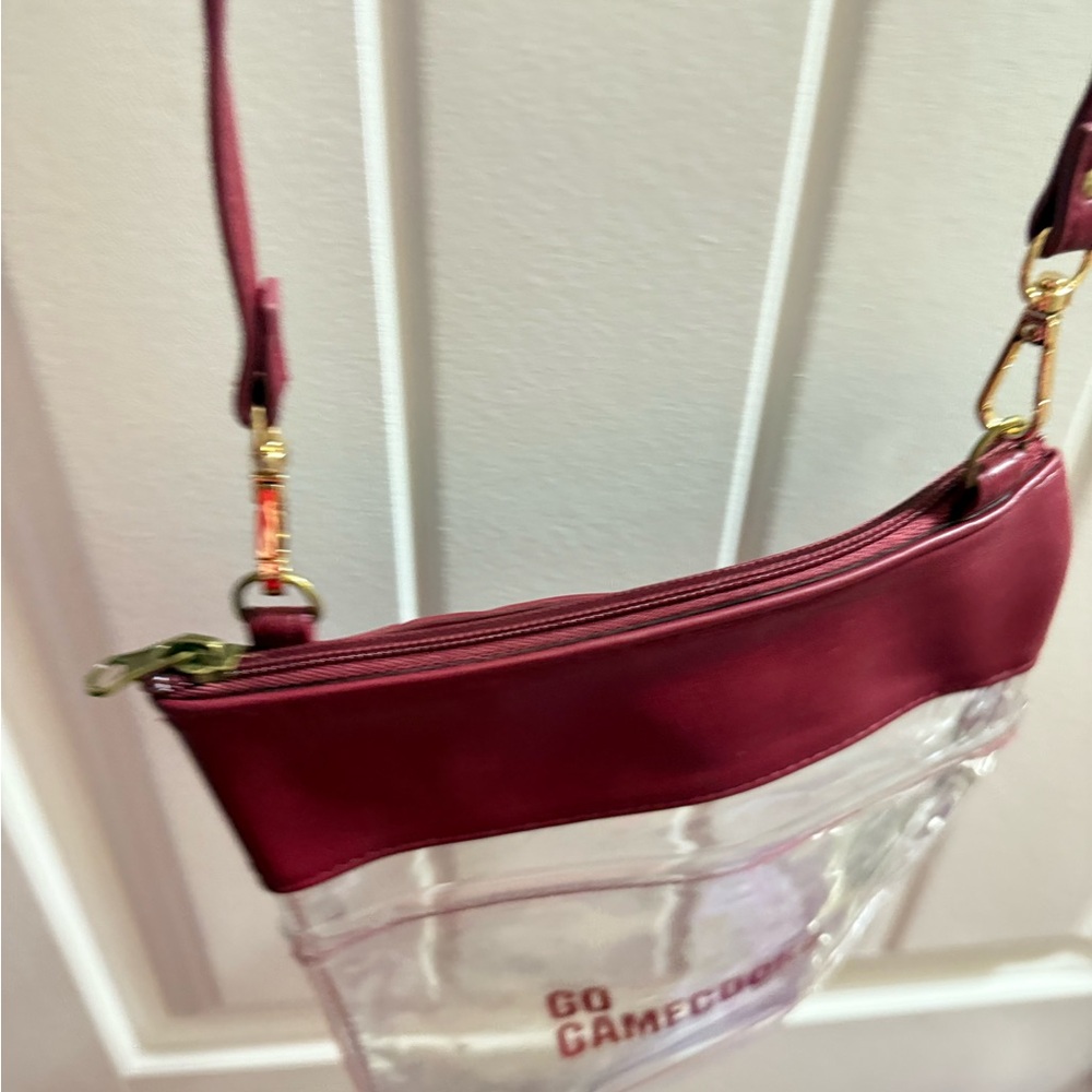 South Carolina Gamecocks NCAA Clear Gameday Crossbody Purse - Picture 3 of 4